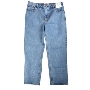 Abercrombie & Fitch Blue Straight Leg Jeans